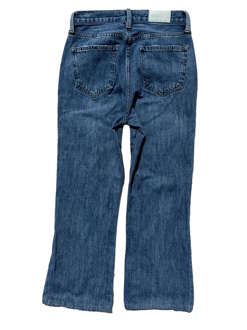 Pistola Stevie EUC High Rise Relaxed Flare Jeans TBY Wash 24 Womens Denim Pants